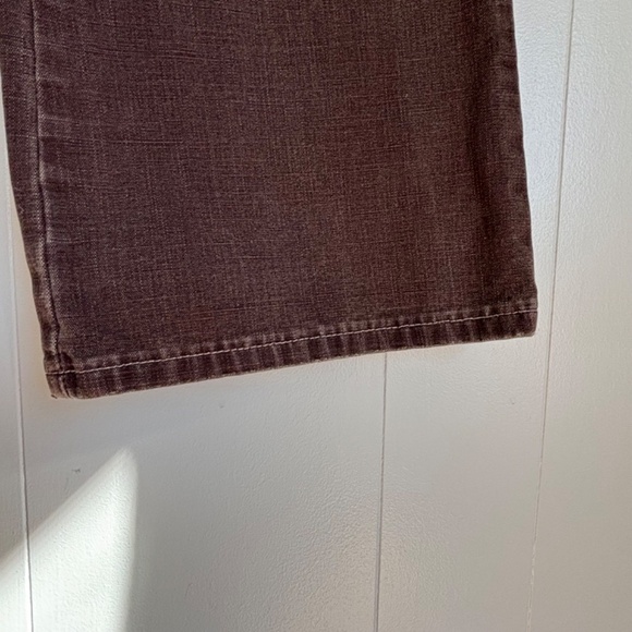Vintage RG Browns 100% Cotton brown jeans size 32 (fits small) made in Canada - Picture 7 of 9